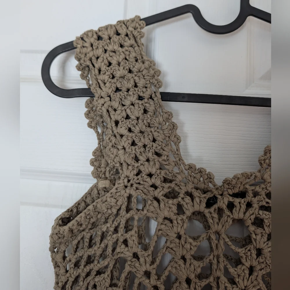 Diamant Angel Boho Crochet Knit Tank - Picture 4 of 8